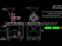 30B Special Crusher Machine For Powder Grinding Food Whole Grains